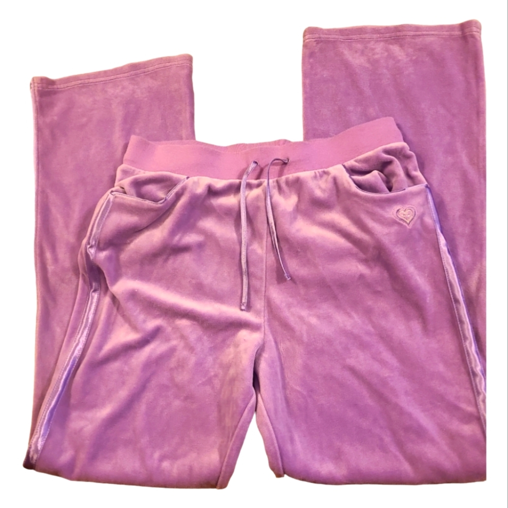 Arizona Purple Velour Pants Sz XL